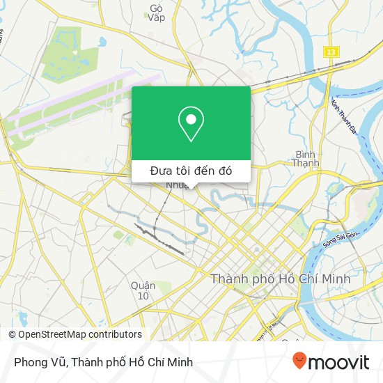 Bản đồ Phong Vũ, 43 ĐƯỜNG Nguyễn Đình Chính Quận Phú Nhuận, Thành Phố Hồ Chí Minh
