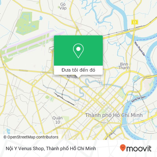 Bản đồ Nội Y Venus Shop, 23 ĐƯỜNG Nguyễn Trọng Tuyển Quận Phú Nhuận, Thành Phố Hồ Chí Minh