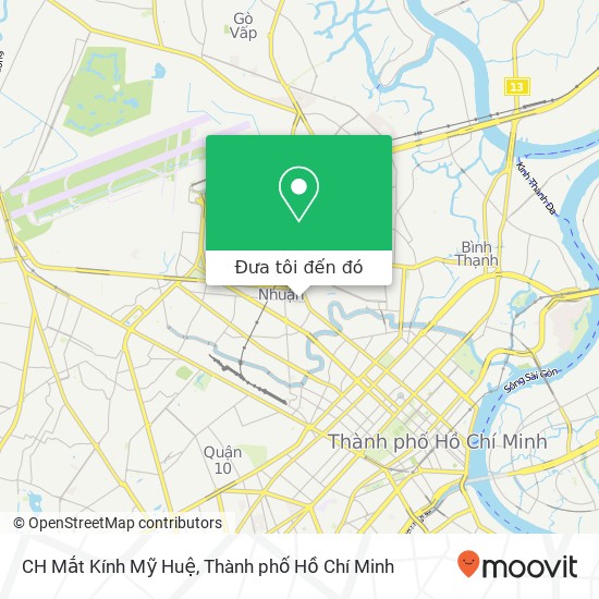 Bản đồ CH Mắt Kính Mỹ Huệ, 9Q ĐƯỜNG Trần Khắc Chân Quận Phú Nhuận, Thành Phố Hồ Chí Minh