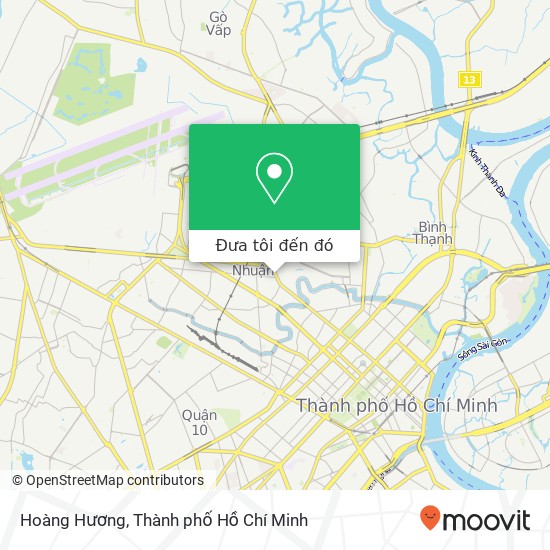Bản đồ Hoàng Hương, 291 ĐƯỜNG Phan Đình Phùng Quận Phú Nhuận, Thành Phố Hồ Chí Minh