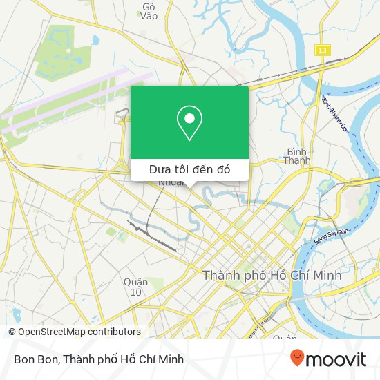 Bản đồ Bon Bon, 245A ĐƯỜNG Phan Đình Phùng Quận Phú Nhuận, Thành Phố Hồ Chí Minh