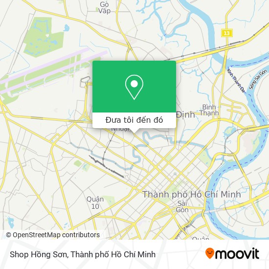 Bản đồ Shop Hồng Sơn