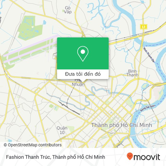 Bản đồ Fashion Thanh Trúc, 19 ĐƯỜNG Hoàng Văn Thụ Quận Phú Nhuận, Thành Phố Hồ Chí Minh