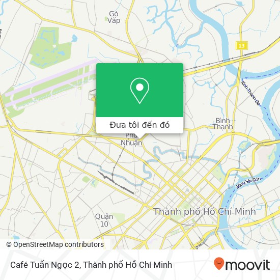 Bản đồ Café Tuấn Ngọc 2, ĐƯỜNG Hoàng Văn Thụ Quận Phú Nhuận, Thành Phố Hồ Chí Minh