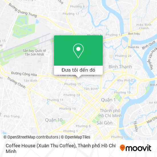 Bản đồ Coffee House (Xuân Thu Coffee)
