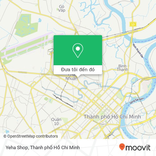 Bản đồ Yeha Shop, HẺM 330 Phan Đình Phùng Quận Phú Nhuận, Thành Phố Hồ Chí Minh