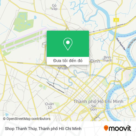 Bản đồ Shop Thanh Thúy