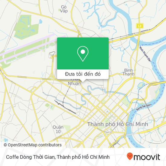 Bản đồ Coffe Dòng Thời Gian, ĐƯỜNG Đoàn Thị Điểm Quận Phú Nhuận, Thành Phố Hồ Chí Minh