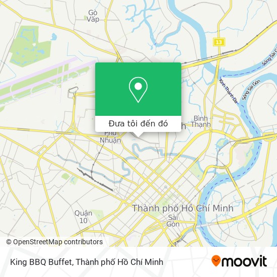 Bản đồ King BBQ Buffet