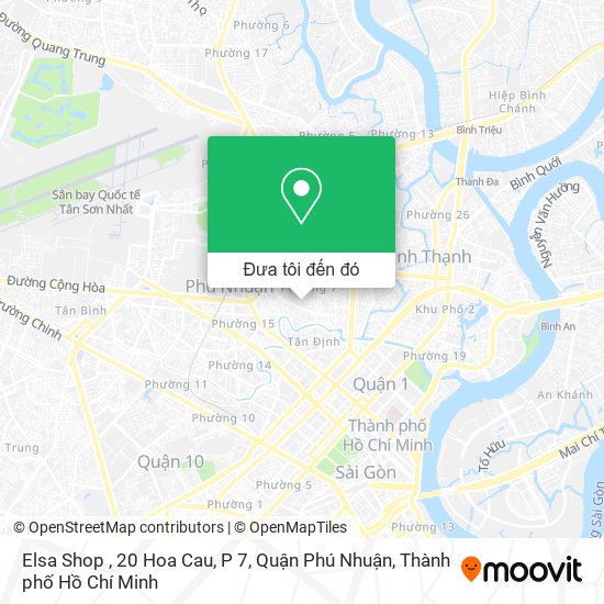 Bản đồ Elsa Shop , 20 Hoa Cau, P 7, Quận Phú Nhuận