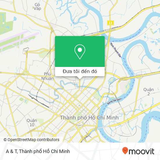 Bản đồ A & T, 100 ĐƯỜNG Đinh Tiên Hoàng Quận Bình Thạnh, Thành Phố Hồ Chí Minh