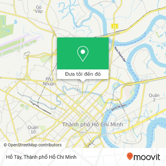 Bản đồ Hồ Tây, 113 ĐƯỜNG Đinh Tiên Hoàng Quận Bình Thạnh, Thành Phố Hồ Chí Minh