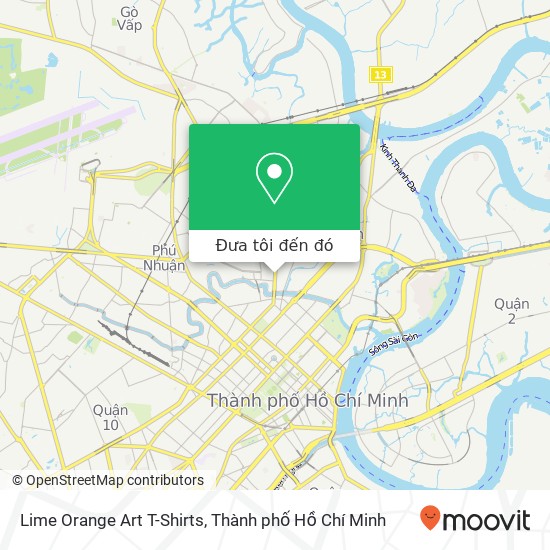 Bản đồ Lime Orange Art T-Shirts, ĐƯỜNG Đinh Tiên Hoàng Quận Bình Thạnh, Thành Phố Hồ Chí Minh