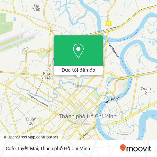 Bản đồ Cafe Tuyết Mai, 110 ĐƯỜNG Đinh Tiên Hoàng Quận Bình Thạnh, Thành Phố Hồ Chí Minh