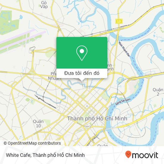 Bản đồ White Cafe, Quận Bình Thạnh, Thành Phố Hồ Chí Minh