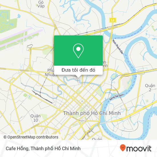 Bản đồ Cafe Hồng, ĐƯỜNG Vạn Kiếp Quận Bình Thạnh, Thành Phố Hồ Chí Minh