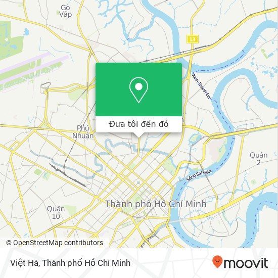 Bản đồ Việt Hà, 87A ĐƯỜNG Đinh Tiên Hoàng Quận Bình Thạnh, Thành Phố Hồ Chí Minh