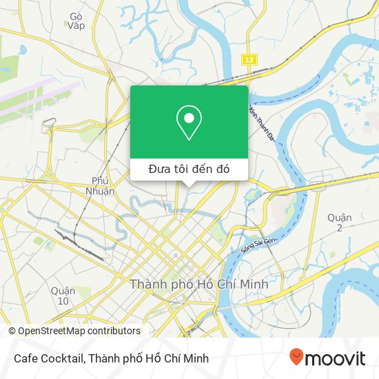 Bản đồ Cafe Cocktail, 260 ĐƯỜNG Bùi Hữu Nghĩa Quận Bình Thạnh, Thành Phố Hồ Chí Minh