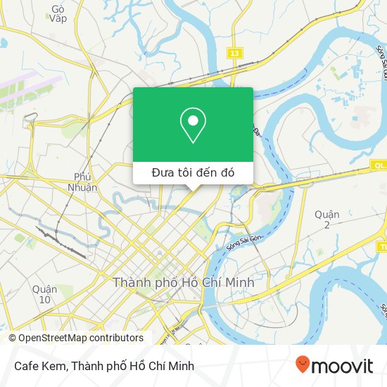 Bản đồ Cafe Kem, 162 ĐƯỜNG Điện Biên Phủ Quận Bình Thạnh, Thành Phố Hồ Chí Minh