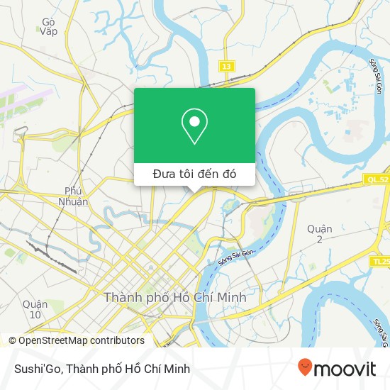 Bản đồ Sushi'Go, 195 ĐƯỜNG Điện Biên Phủ Quận Bình Thạnh, Thành Phố Hồ Chí Minh