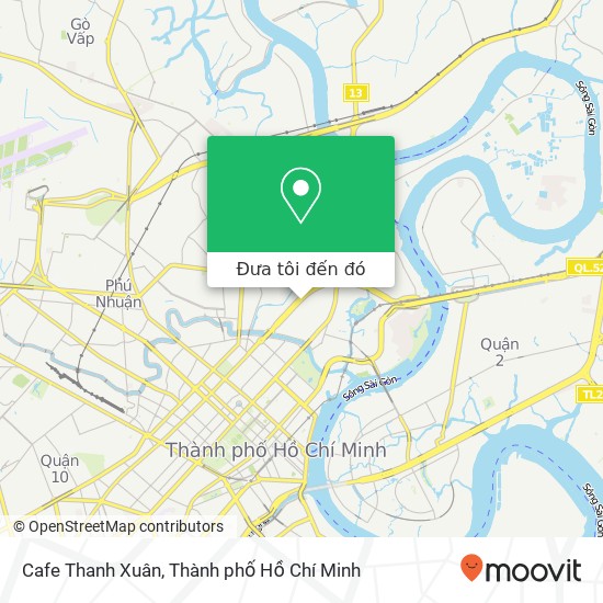 Bản đồ Cafe Thanh Xuân, 218 ĐƯỜNG Điện Biên Phủ Quận Bình Thạnh, Thành Phố Hồ Chí Minh