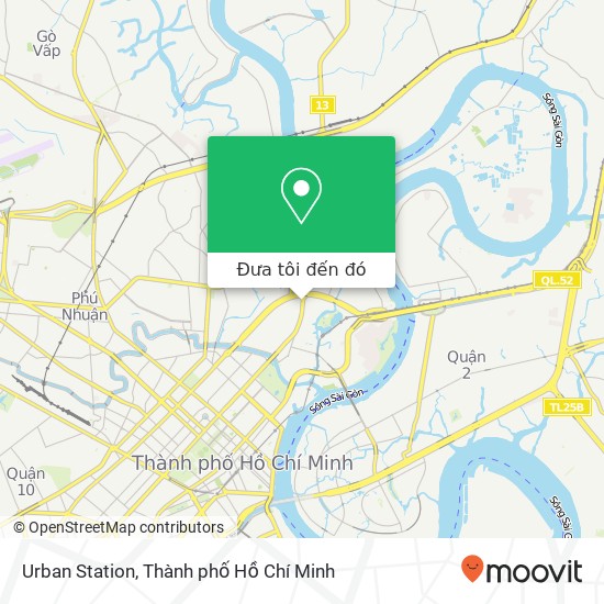 Bản đồ Urban Station, ĐƯỜNG Xô Viết Nghệ Tĩnh Quận Bình Thạnh, Thành Phố Hồ Chí Minh