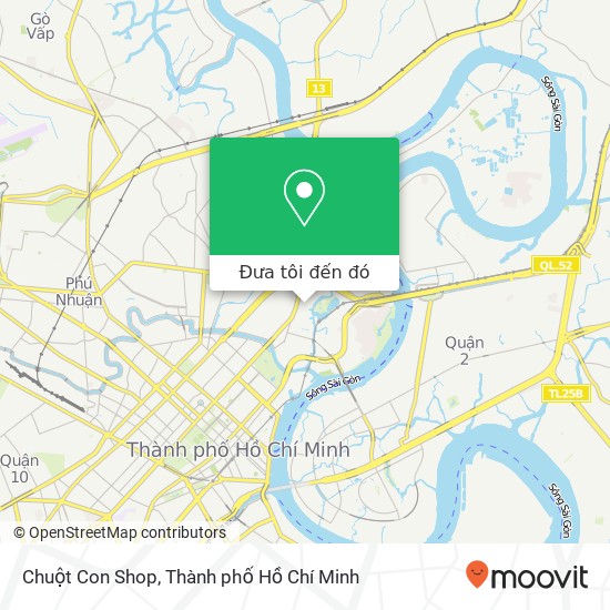 Bản đồ Chuột Con Shop, Quận Bình Thạnh, Thành Phố Hồ Chí Minh