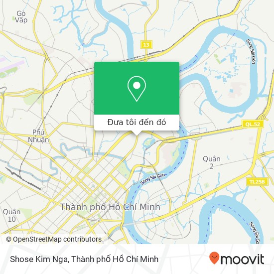 Bản đồ Shose Kim Nga, ĐƯỜNG Xô Viết Nghệ Tĩnh Quận Bình Thạnh, Thành Phố Hồ Chí Minh