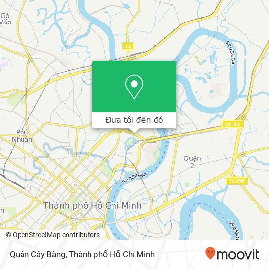 Bản đồ Quán Cây Bàng, ĐƯỜNG Điện Biên Phủ Quận Bình Thạnh, Thành Phố Hồ Chí Minh