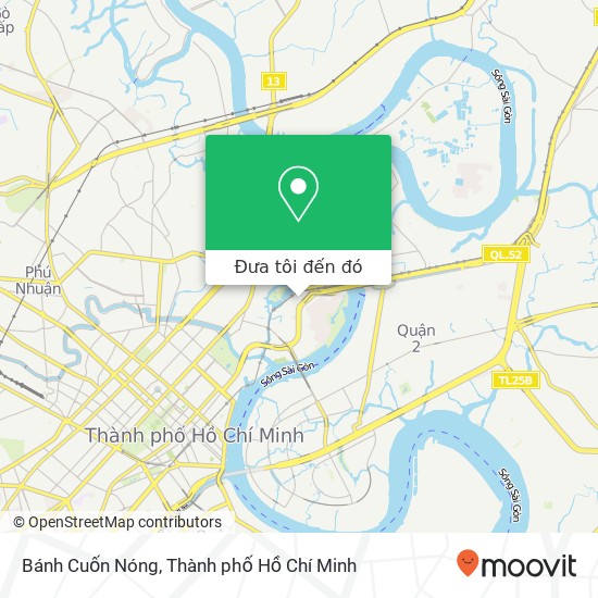Bản đồ Bánh Cuốn Nóng, HẺM 135 Nguyễn Hữu Cảnh Quận Bình Thạnh, Thành Phố Hồ Chí Minh