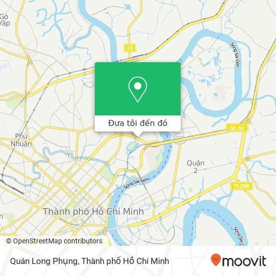 Bản đồ Quán Long Phụng, ĐƯỜNG Điện Biên Phủ Quận Bình Thạnh, Thành Phố Hồ Chí Minh