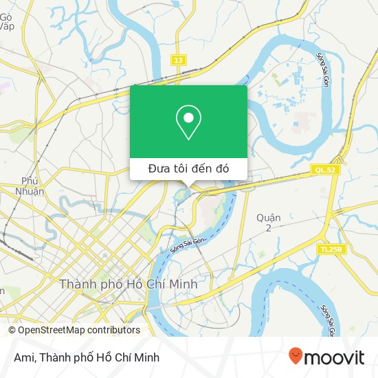 Bản đồ Ami, Quận Bình Thạnh, Thành Phố Hồ Chí Minh