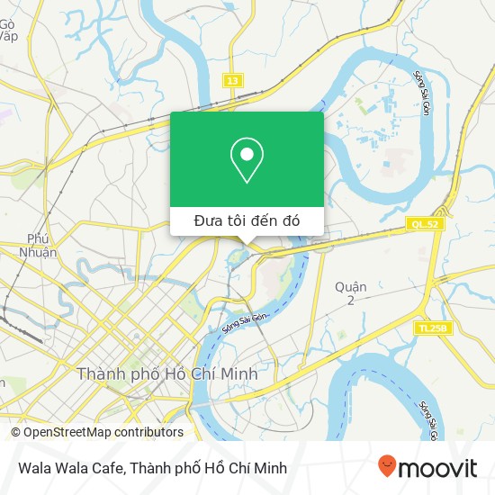 Bản đồ Wala Wala Cafe, Quận Bình Thạnh, Thành Phố Hồ Chí Minh