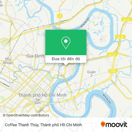 Bản đồ Coffee Thanh Thủy