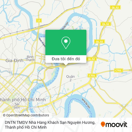 Bản đồ DNTN TMDV Nhà Hàng Khách Sạn Nguyên Hương