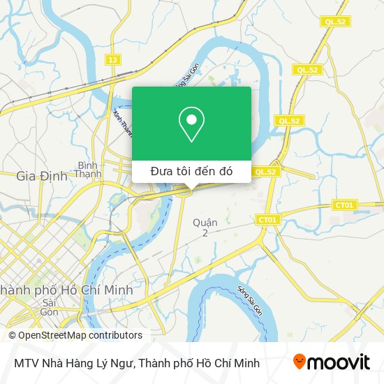 Bản đồ MTV Nhà Hàng Lý Ngư