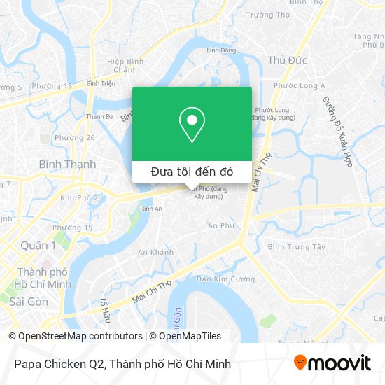 Bản đồ Papa Chicken Q2