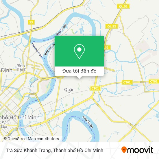 Bản đồ Trà Sữa Khánh Trang