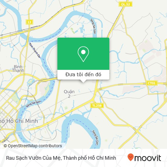 Bản đồ Rau Sạch Vườn Của Mẹ, 90 ĐƯỜNG Nguyễn Hoàng Quận 2, Thành Phố Hồ Chí Minh