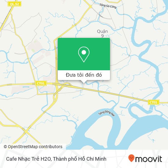 Bản đồ Cafe Nhạc Trẻ H2O, 1023 ĐƯỜNG Nguyễn Duy Trinh Quận 9, Thành Phố Hồ Chí Minh