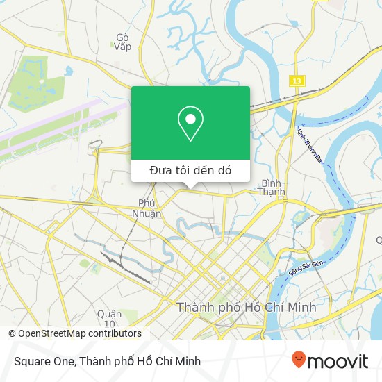 Bản đồ Square One, 2 ĐƯỜNG Lam Sơn Quận Bình Thạnh, Thành Phố Hồ Chí Minh