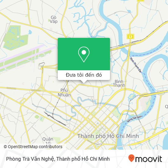 Bản đồ Phòng Trà Văn Nghệ, 14 ĐƯỜNG Lam Sơn Quận Bình Thạnh, Thành Phố Hồ Chí Minh