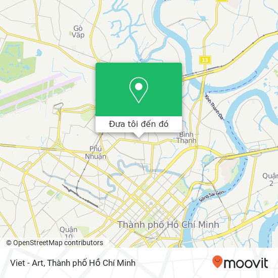 Bản đồ Viet - Art, 9 ĐƯỜNG Hoàng Hoa Thám Quận Bình Thạnh, Thành Phố Hồ Chí Minh