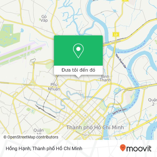 Bản đồ Hồng Hạnh, 8BIS ĐƯỜNG Hoàng Hoa Thám Quận Bình Thạnh, Thành Phố Hồ Chí Minh