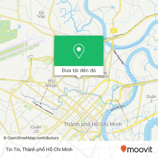 Bản đồ Tin Tin, ĐƯỜNG Vạn Kiếp Quận Bình Thạnh, Thành Phố Hồ Chí Minh