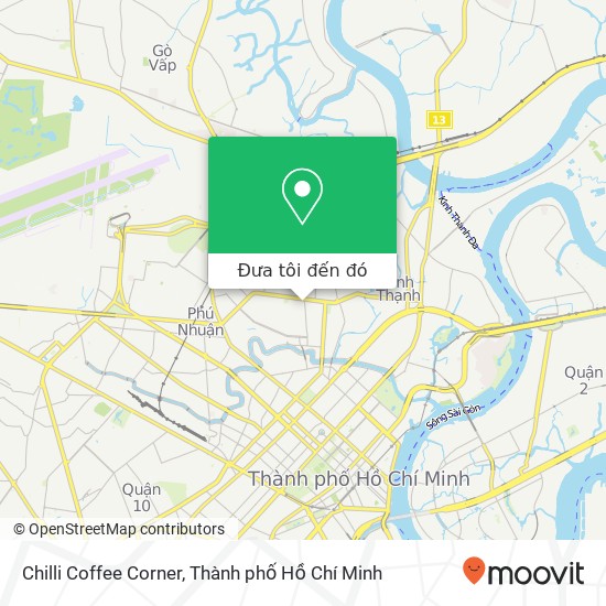 Bản đồ Chilli Coffee Corner, 7 ĐƯỜNG Trần Kế Xương Quận Bình Thạnh, Thành Phố Hồ Chí Minh
