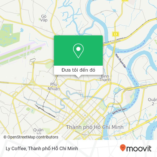 Bản đồ Ly Coffee, 8 ĐƯỜNG Hoàng Hoa Thám Quận Bình Thạnh, Thành Phố Hồ Chí Minh