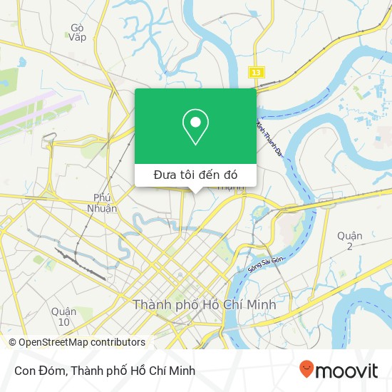 Bản đồ Con Đóm, ĐƯỜNG Vũ Tùng Quận Bình Thạnh, Thành Phố Hồ Chí Minh