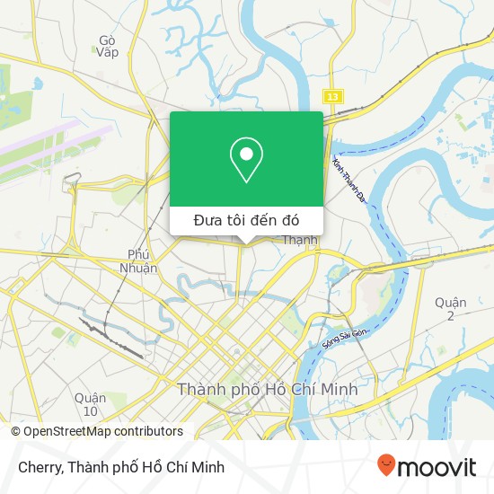 Bản đồ Cherry, ĐƯỜNG Phan Đăng Lưu Quận Bình Thạnh, Thành Phố Hồ Chí Minh