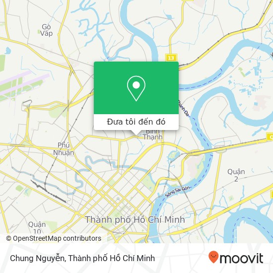 Bản đồ Chung Nguyễn, HẺM 266 Bạch Đằng Quận Bình Thạnh, Thành Phố Hồ Chí Minh